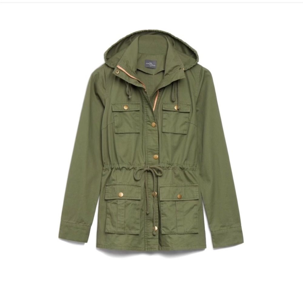Chaplin Essential Hooded Anorak Cargo Jacket by Market & Spruce.